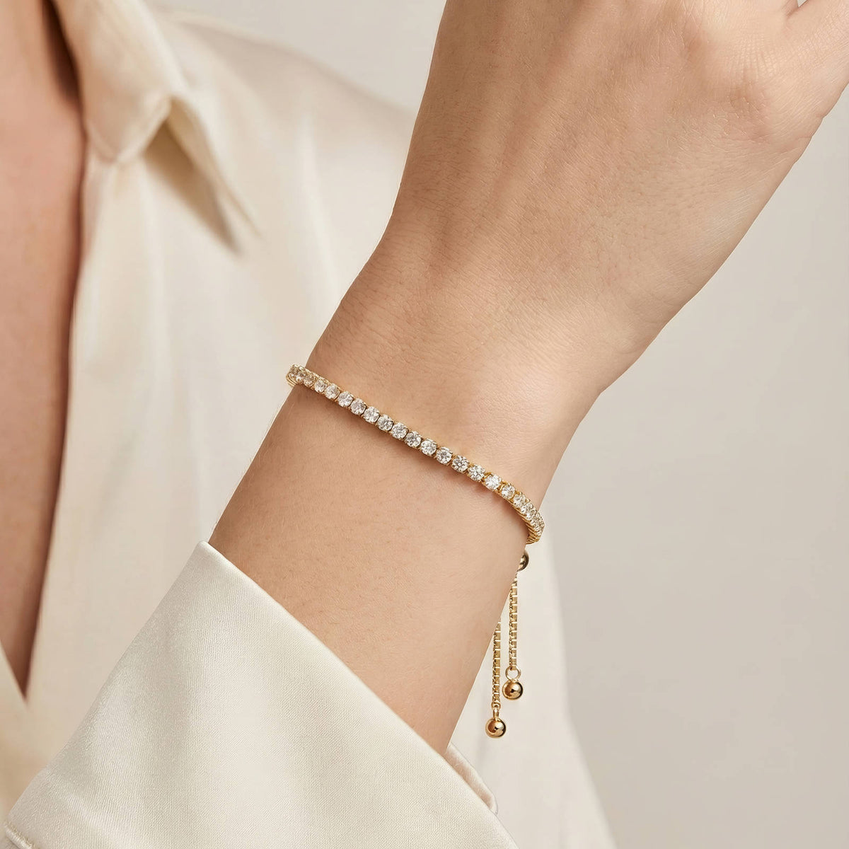 Celestine tennis bracelet