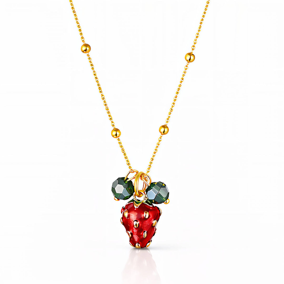 Fiora Strawberry Necklace