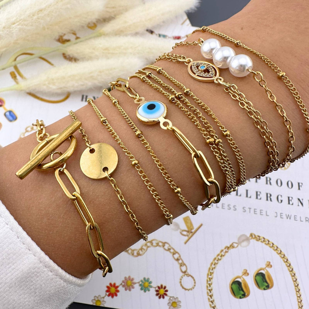 Liyana Evil Eye Bracelet