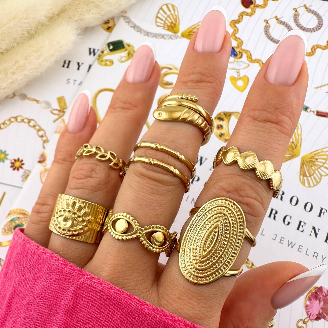 Nayeli Evil Eye Ring