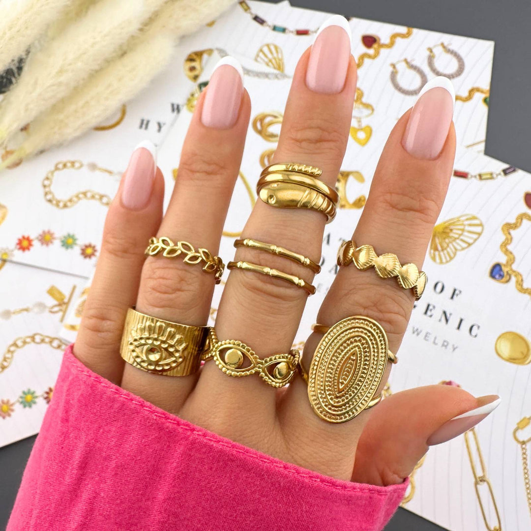 Nayeli Evil Eye Ring