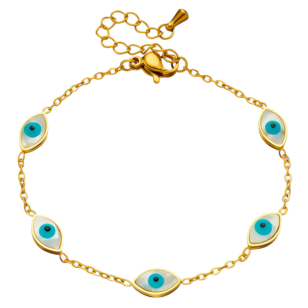 Noura Twin Evil Eye Bracelet