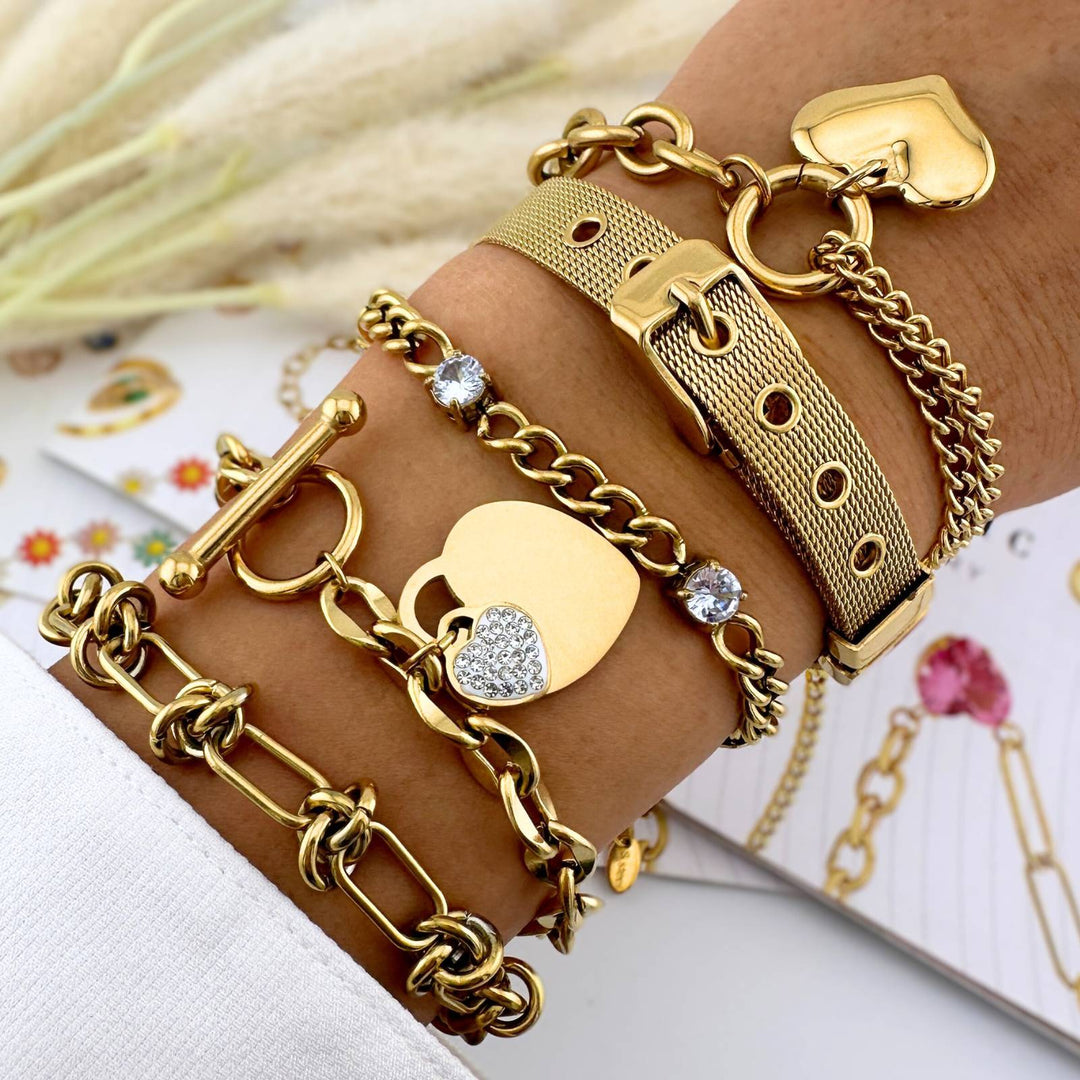 Selene Gold Bracelet